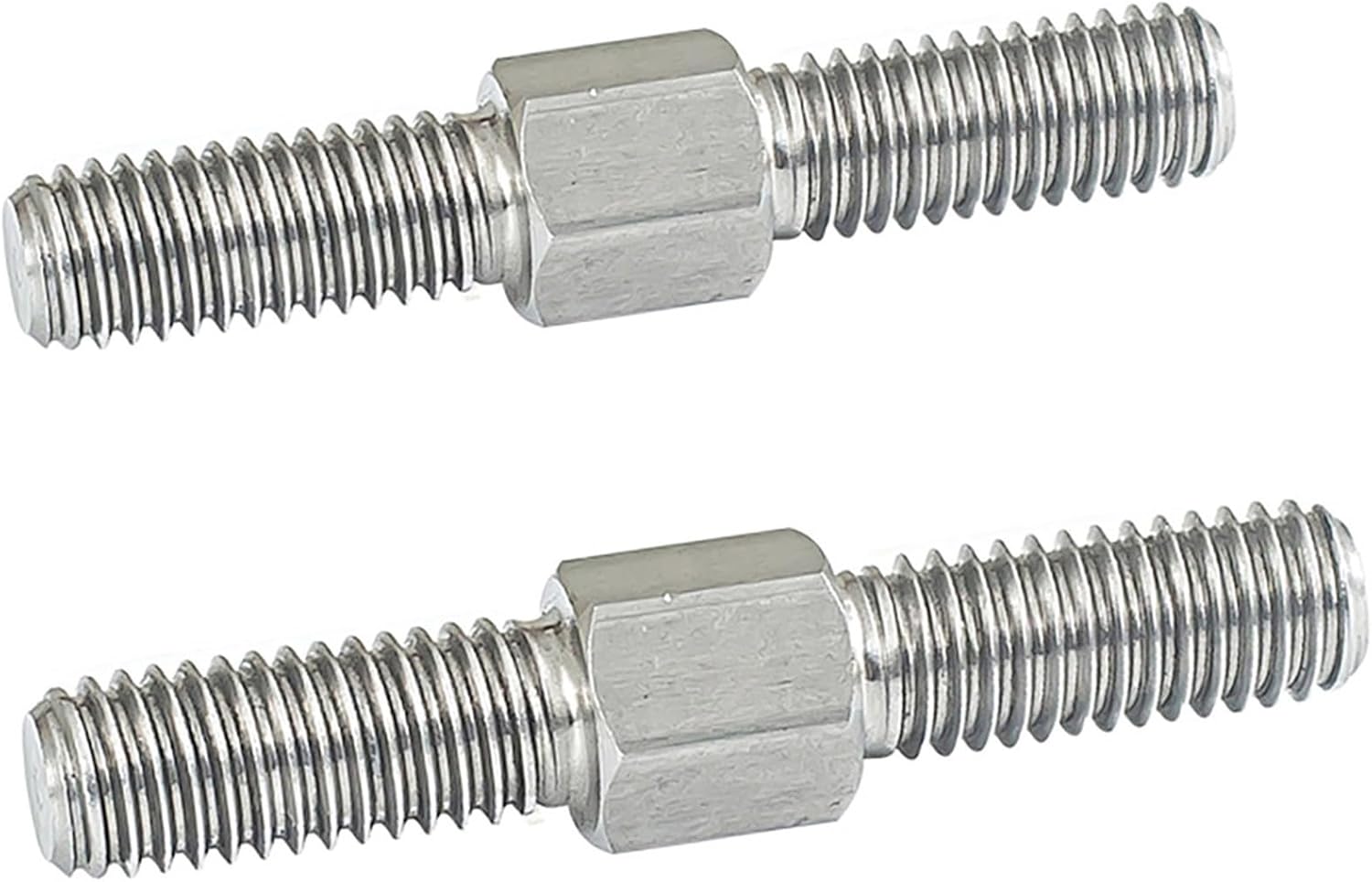 M4-M16 Threaded Rod Double Threaded Bolt Left And Right Thread Double ...