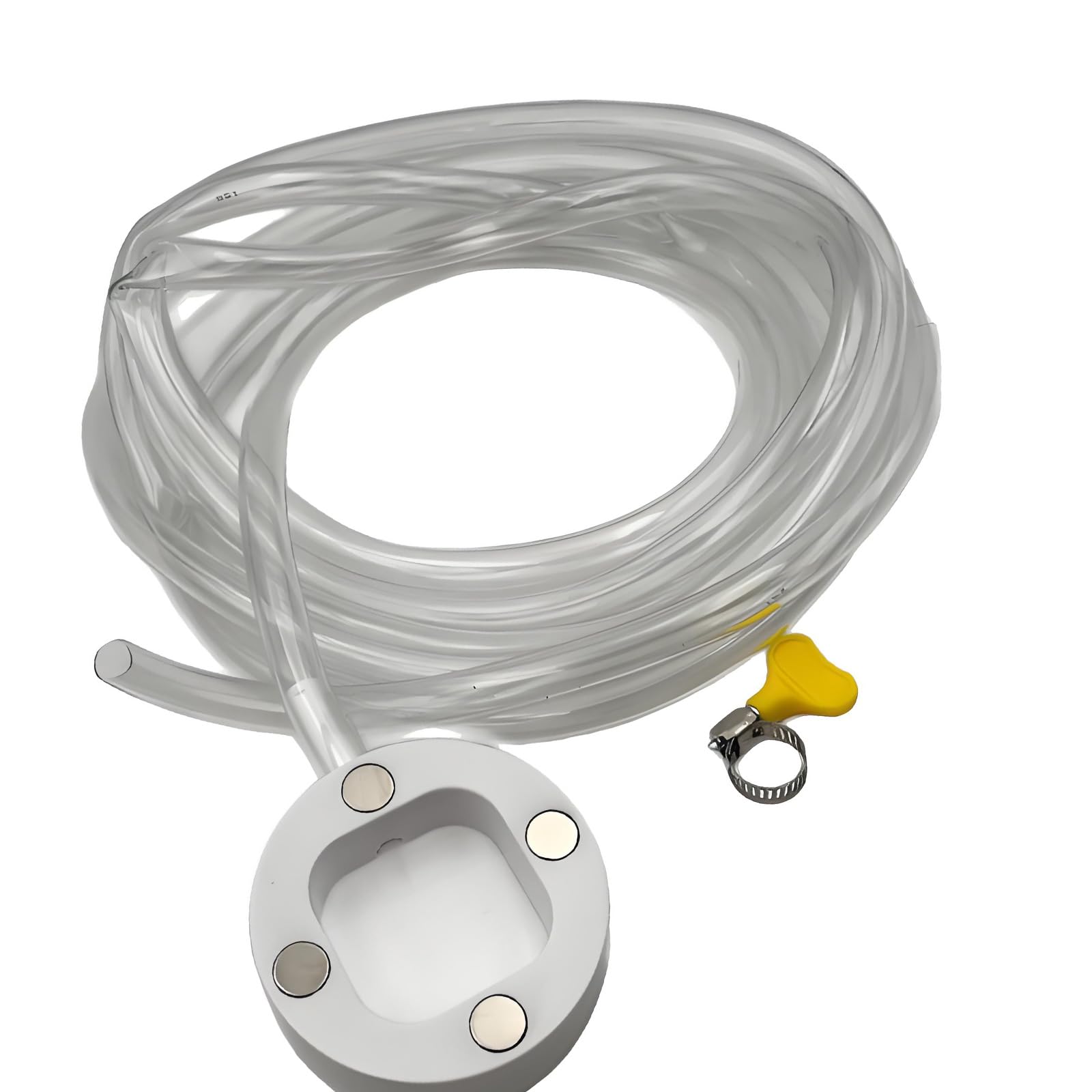 Tsophreniq Mounting Drain Hose Adapter Clear Condensate Hose with Clamp for Window Air Conditioners Enduring Adapter