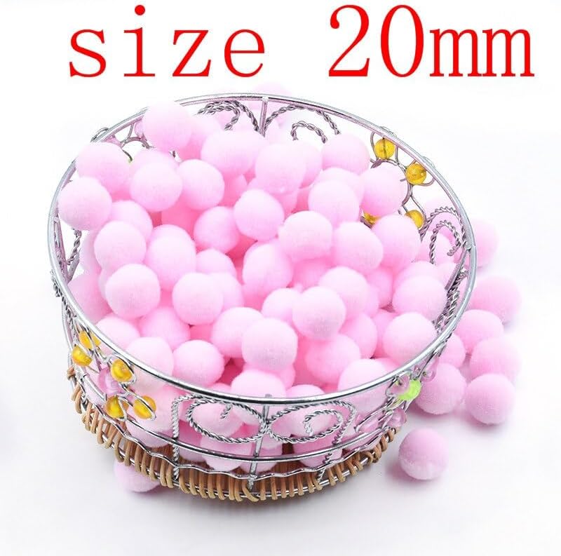 8 10 15 20 25 30 ミリメートルポンポンボール DIY アパレル縫製生地用品結婚式家の装飾に適した ( Color :