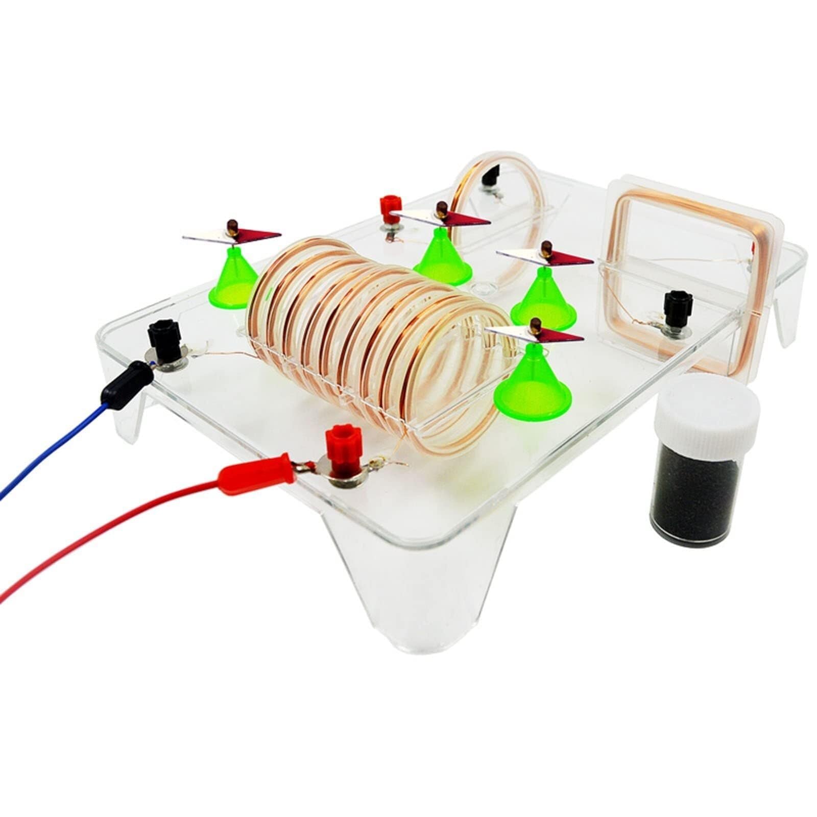 GeRRiT Current Magnetic Field Demonstrator Physics Electricity Experiment Equipment Teaching Instrument Physical Electromagnetism Experiment Teaching Instrument Educational Science Model