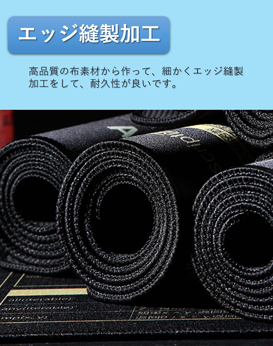 Amazon | 大型マウスパッド ショートカットキー付き大型マウス