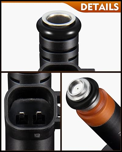 Miniatura 8 de Inyectores de combustible FJ460 4.2L V6 se adapta a Ford F150 1999-2003 F150 Heritage 2004, E150 2002-2003, E150 EonolineE150 Econoline Club