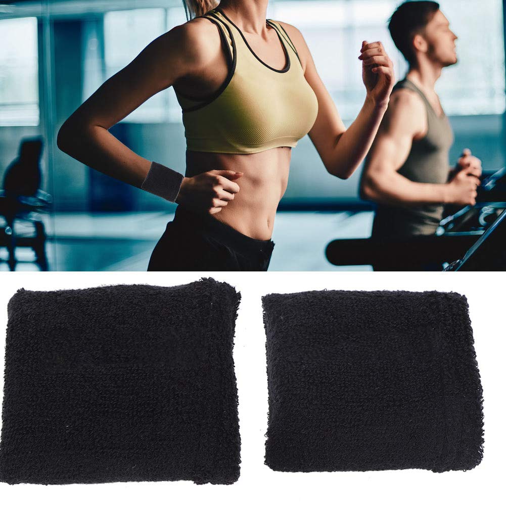 Polsiera Ponderata, Polsiera Pesata 0.5Kg, 2 Pezzi Pesi Polso, Pesi Caviglia Braccio Mano Sacchetti di Sabbia, Attrezzature per Allenamento Fitness per Camminare Corsa Palestra Sport All'Aperto(Nero)
