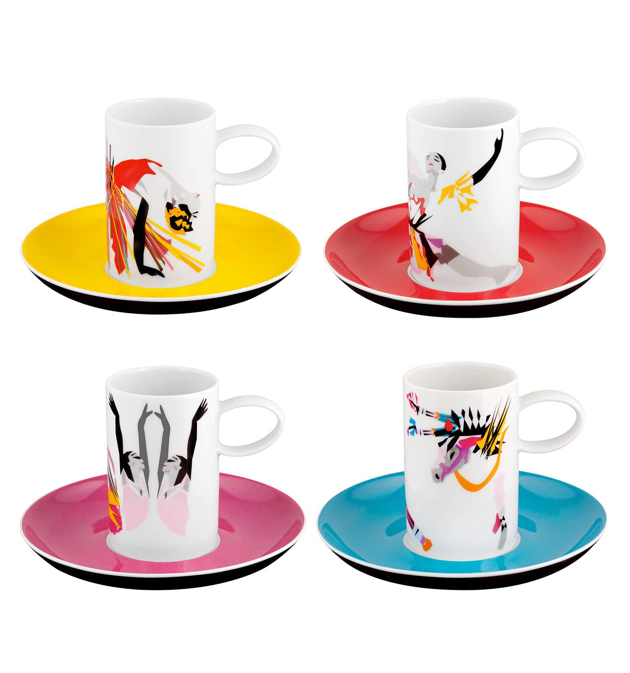 Tasses à café Vista Alegre Tchaikovs lot de vaisselle à offrir