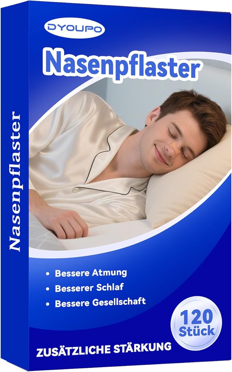 Nasenpflaster Schnarchen, 120 Stück Nasal Strips Schnarchstopper Anti Schnarch Nose Strips, Nasenstrips Anti-Schnarch für Schlafen und Sport, Nose-Strips-Schnarchstopper für die Meisten Nasen (Braun)