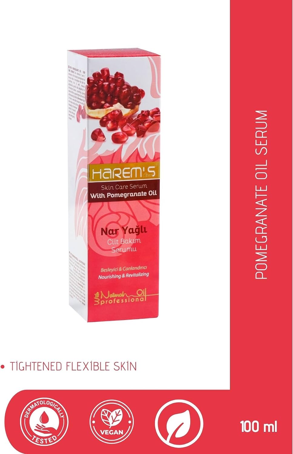 Harems Nar Yağlı Cilt Bakım Serumu (100 ml)