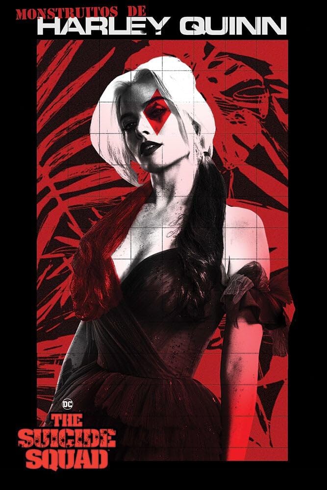 Suicide Squad Multicoloured The Monstruitos De Harley Quinn Poster 61 X 91.5 Cm, Multi-Coloured