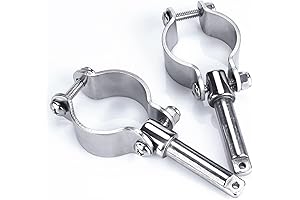 Smartmarine 316 Stainless Steel Clamp On Oarlocks For Boats And Yachts