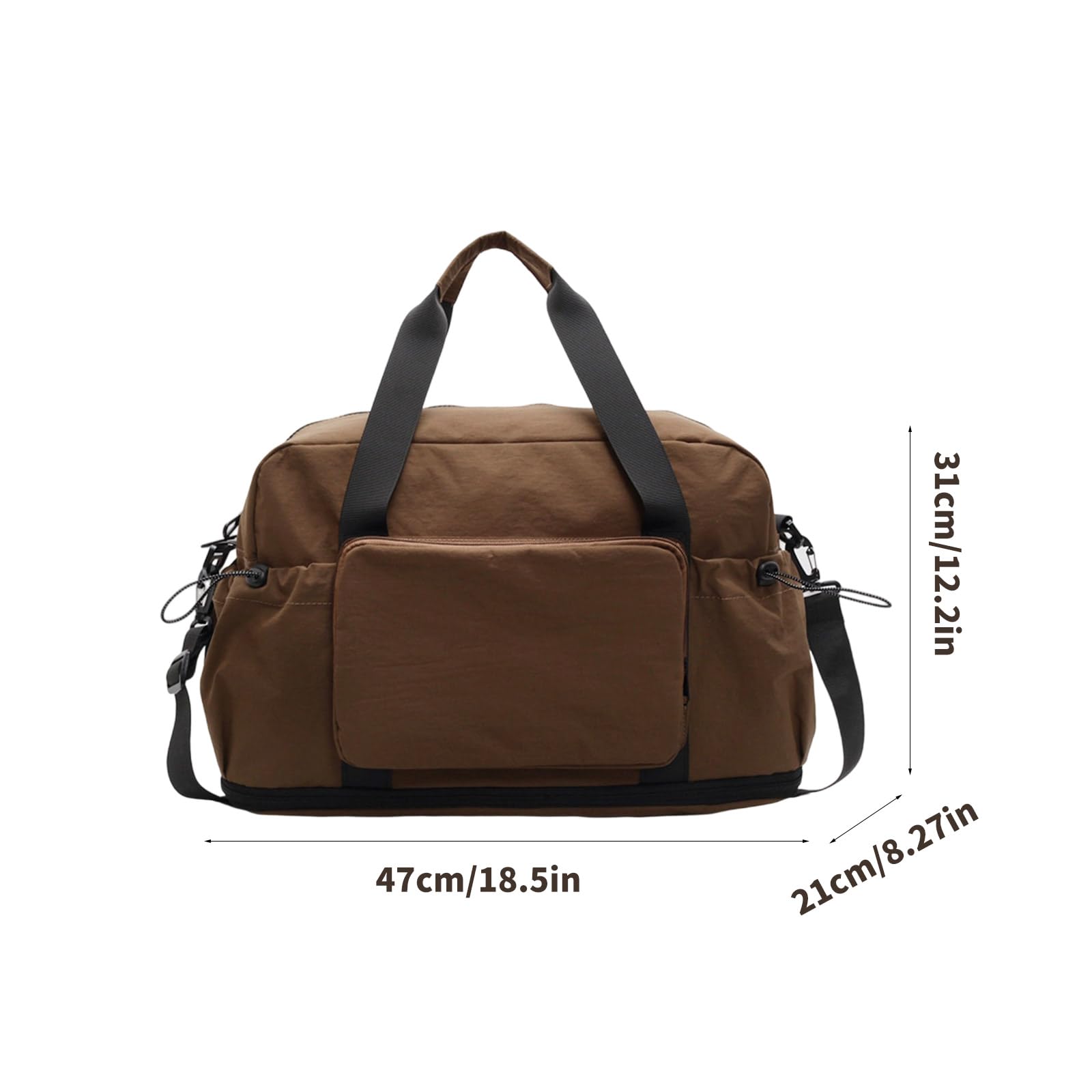 Bolsa de Gimnasio para Deportes de Yoga, Bolsa de Lona de Viaje Plegable para Llevar los Fines de Semana, Bolsas Impermeables para Mujer, Bolsas de Noche para Yoga, Bolsa de Deporte Deportiva