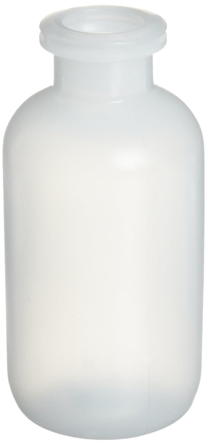 Wheaton 224037 Serum Bottle 120mL, HDPE, Mouth Dimensions 13mm ID x