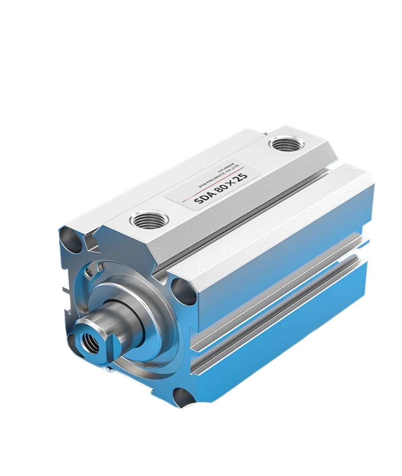 Vérin pneumatique SDA100 compact magnétique à grande poussée alésage 100mm