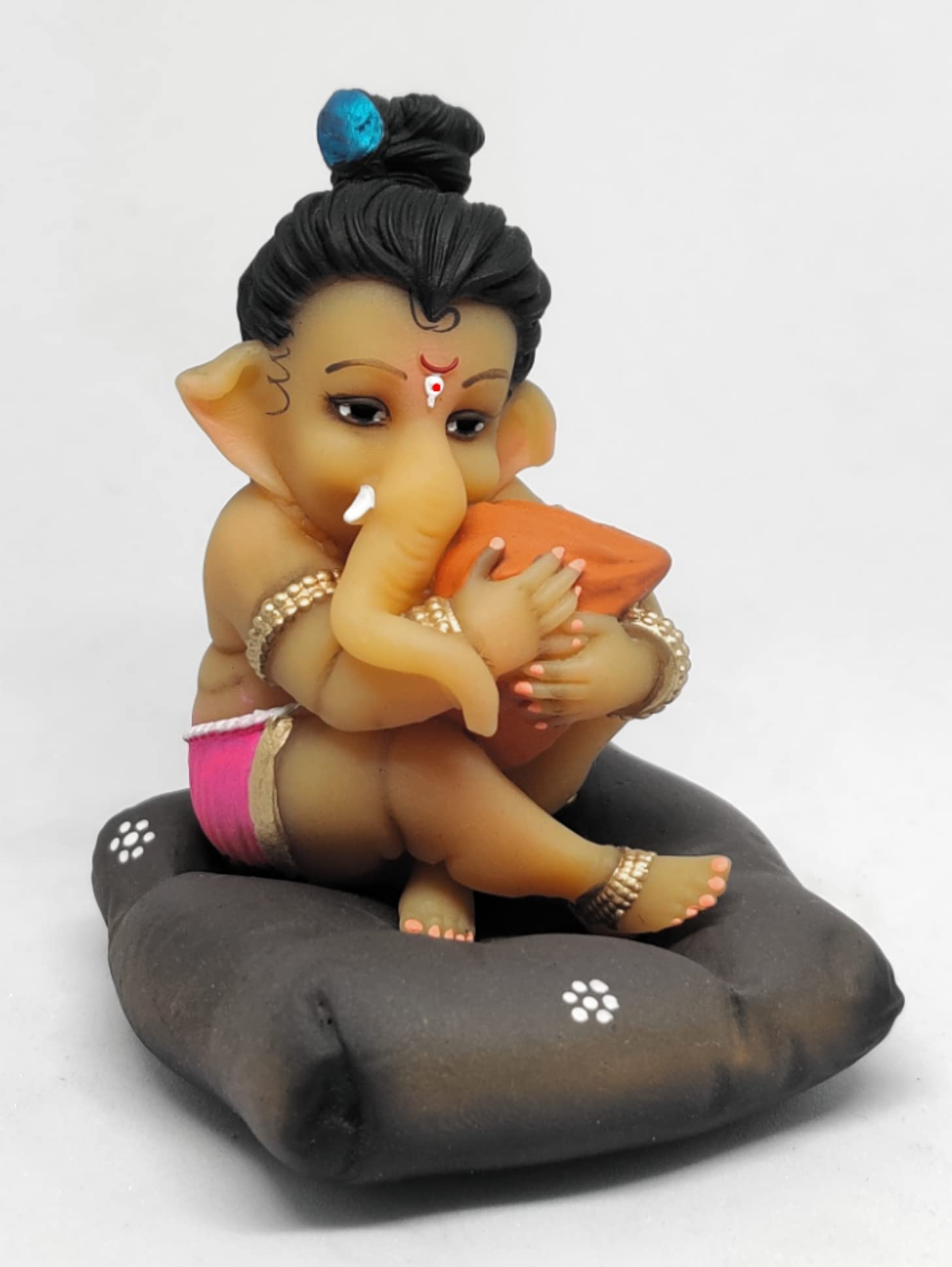 Buy Generic Vasbal Ganpati Idol For Car Dashboard Lord Ganesha Statue