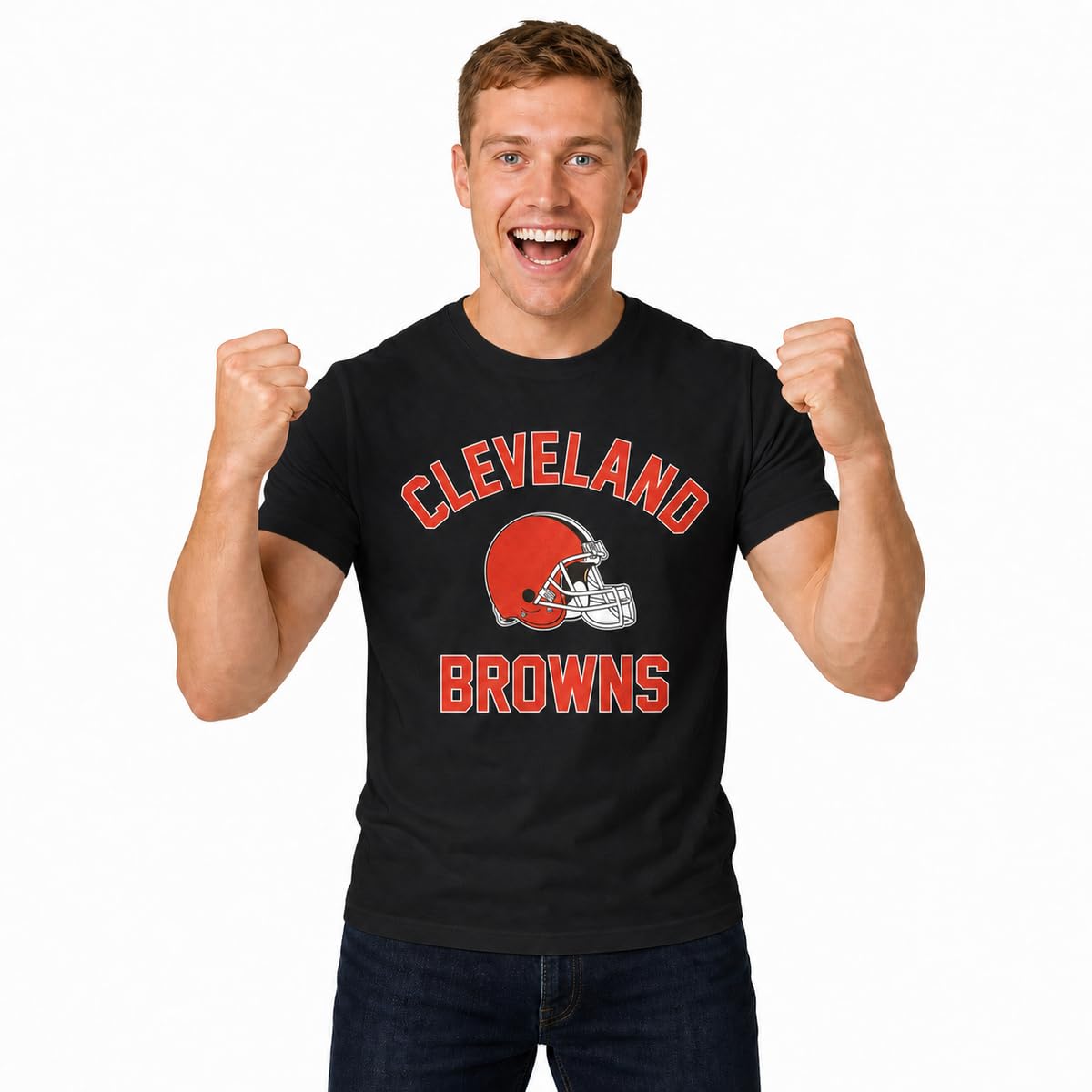NFL Gameday Cotton Blend T-Shirt for Men and Women - Licensed | Officially licensed NFL gameday cotton blend tee with thermal print team graphics - tagless fit S to 5XL