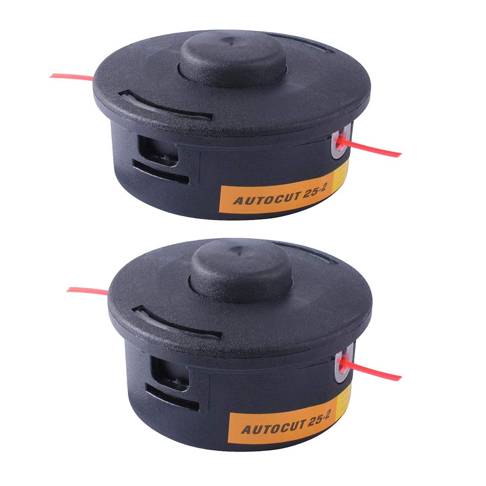 AMINORD AutoCut 25-2 OEM Trimmer Head for Stihl FR106 FR108 FS44 FS48 FS50 FS55 FS56 FS70 FS80 FS83 FS85 FS90 FS100 FS110 FS130 (Pack of 2)