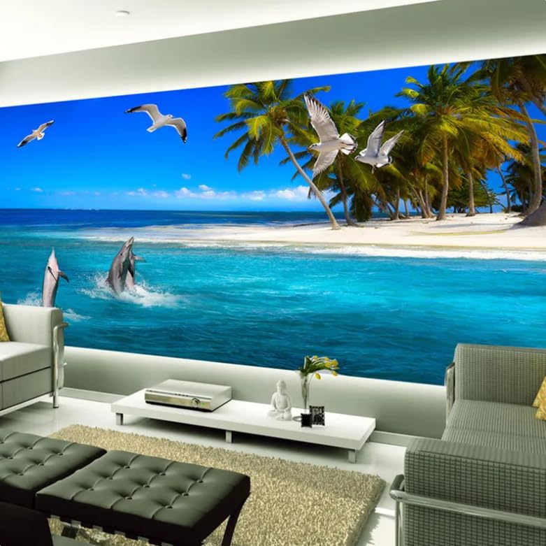 Papier peint noir blanc 350x256 cm au design rayures pour salon moderne