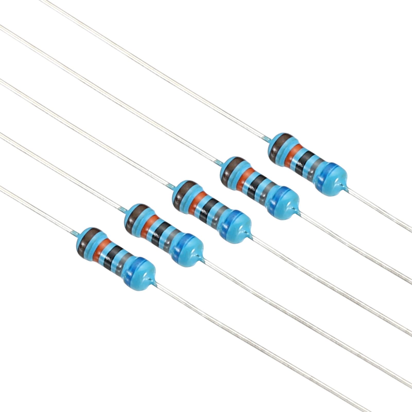 RESISTENZE DI PRECISIONE STRATO METALLICO TOLL. 1% 1/4W 1.01 K - Confez. 50 pezzi RESISTENZE DI PRECISIONE STRATO METALLICO TOLL. 1% 1/4W 1.01 K - Confez. 50 pezzi
