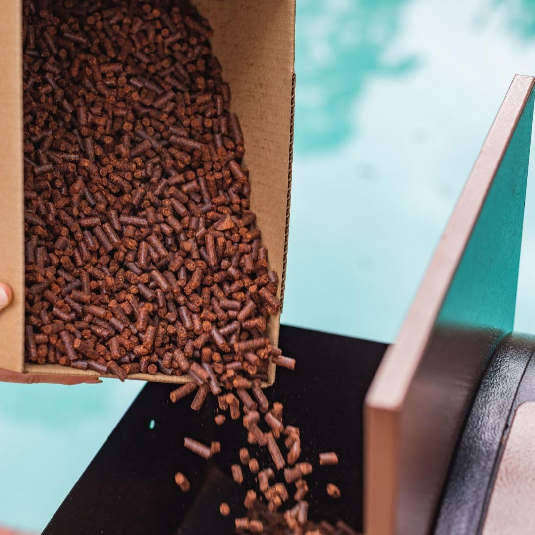100% Pecan Shell Pellets - Smoking Pellets for Pellet Smokers, or Any Outdoor Grills, 20 lb. Box