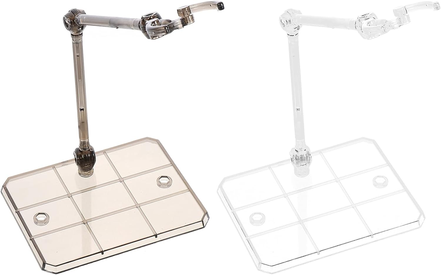 Kisangel 2pcs Action Figure Stand Adjustable Doll Stand Assembly Action