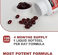 Vista 2 de Premium Astaxanthin Supplements 12mg， Softgels 120 Servings, Supports Immune, Skin, Eye & Joint Health-Non-GMO, Gluten-Free, Microalgae Extract