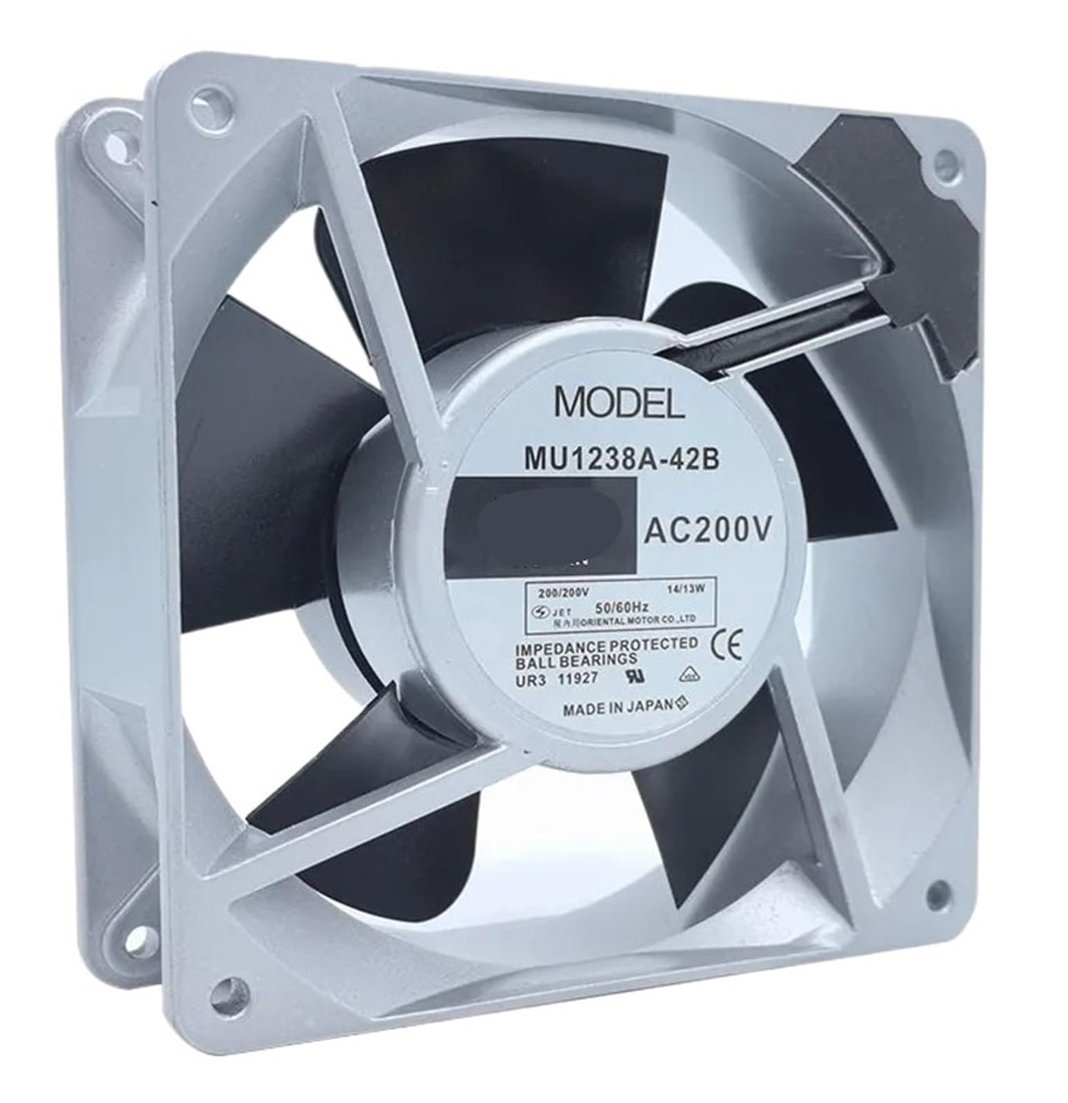 LZIKKGKI 12038 200V 14/13W MU1238A-42B Cooling Fan 12 Cm