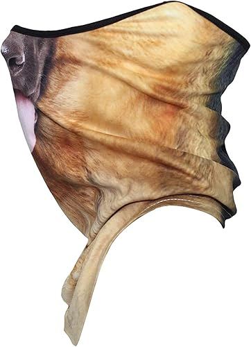 Miniatura 4 de AlleShaw 3D Animal Neck Gaiter Balaclava Anti-UV Windproof Face Mask Scarf for Motorcycle Cycling Hiking Ski