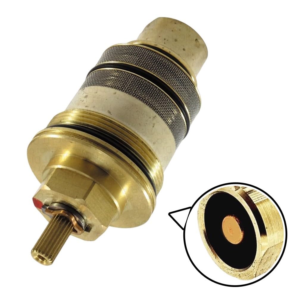 Cartucho termostático de latón T42 BTC, compatible con Axor