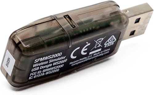 Miniatura 4 de Spektrum Ws2000 - Dongle inalámbrico USB RC simulador de vuelo, SPMWS2000, negro