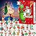 Christmas Advent Calendar 2025, 24 Day Countdown Calendar with 24 Pcs Doll Collectible for Kids Adult Teens