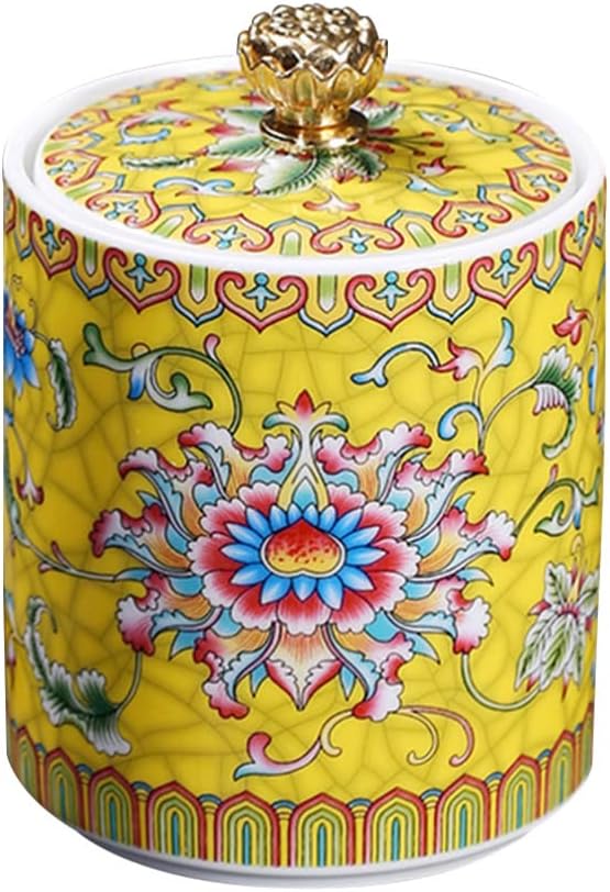 VOSAREA Enamel Tea sealable containers Tea Storage Jars