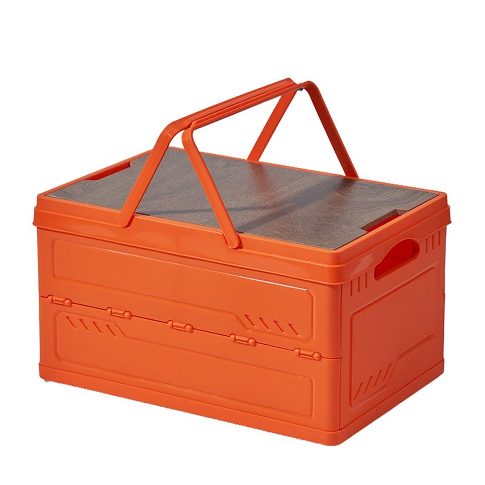 HDOYTXXM Space Efficient Foldable Storage Container with Easy Carry Handles Ideal for Small Homes or Renters Foldable Toy Storage Bin