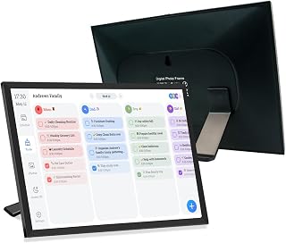 10.1in Smart Digital Calendar Planner, with HD Touchscreen WiFi Sync Chore Lists Skylight Scheduler Electronic Calendar for Family and Office Schedules​
