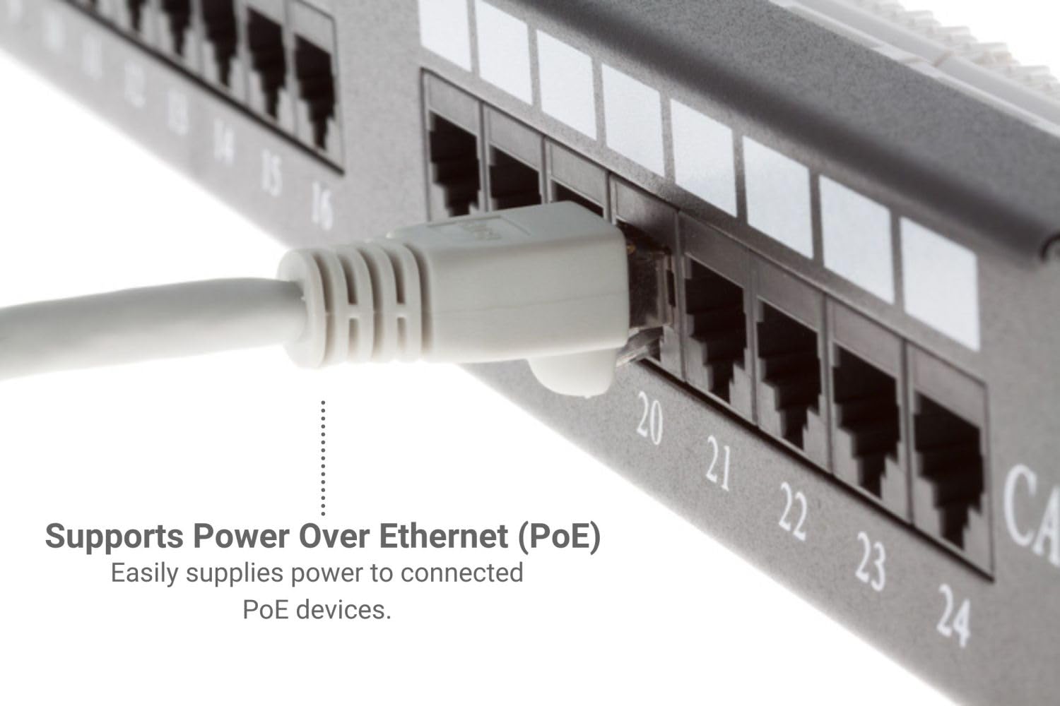 CablesAndKits - Shielded (STP) Cat6a Ethernet Cable, Booted, Jacket: PVC (CM), 35 ft, Gray, Pure Copper, RJ45 Computer & Networking Patch Cord