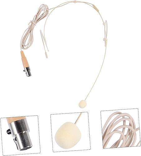 Miniatura 5 de Vaguelly 3 Amplificador de micrófono Auriculares invisibles Auriculares de PC Auriculares con cable Micrófono USB Auriculares montado en la cabeza