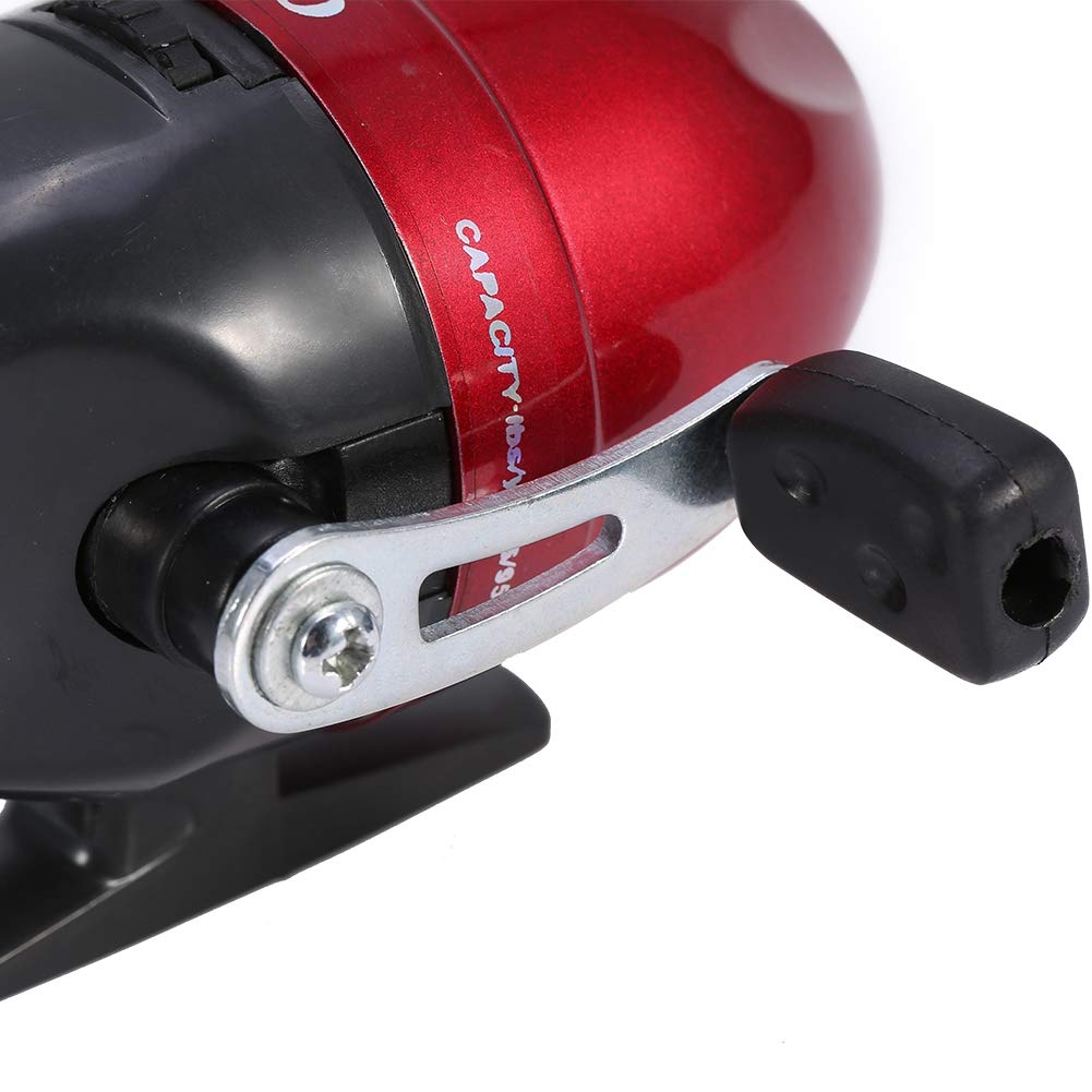 Kołowrotek Zamknięty System z Żyłką, Stabilny Mechanizm, Antykorozyjny for Wędkarstwo Spinningowe