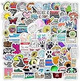 Positive Vsco Girl Stickers for Hydro Flask[100pcs]Cute Mini Aesthetic Design for Laptop Phone Case Water Bottle Tumbler Cup Folder Bike Computer Helmet Car Luggage Skateboard Snowboard, Kid Teen Gift