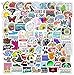 Positive Vsco Girl Stickers for Hydro Flask[100pcs]Cute Mini Aesthetic Design for Laptop Phone Case Water Bottle Tumbler Cup Folder Bike Computer Helmet Car Luggage Skateboard Snowboard, Kid Teen Gift