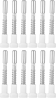 12個のスプリングアシストウィンドウスクリーンクリップスチールプランジャーラッチプランジャーピンセット、安全な取り付け用ウィンドウスクリーンリテーナーピン