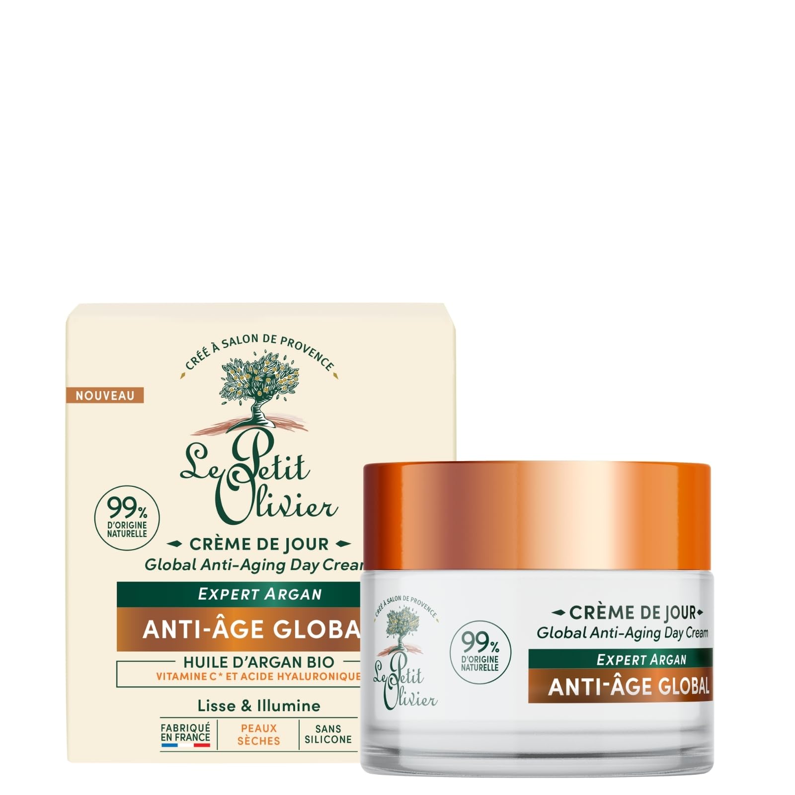 LE PETIT OLIVIER Anti-Aging Moisturizing Day Cream, 30 ml