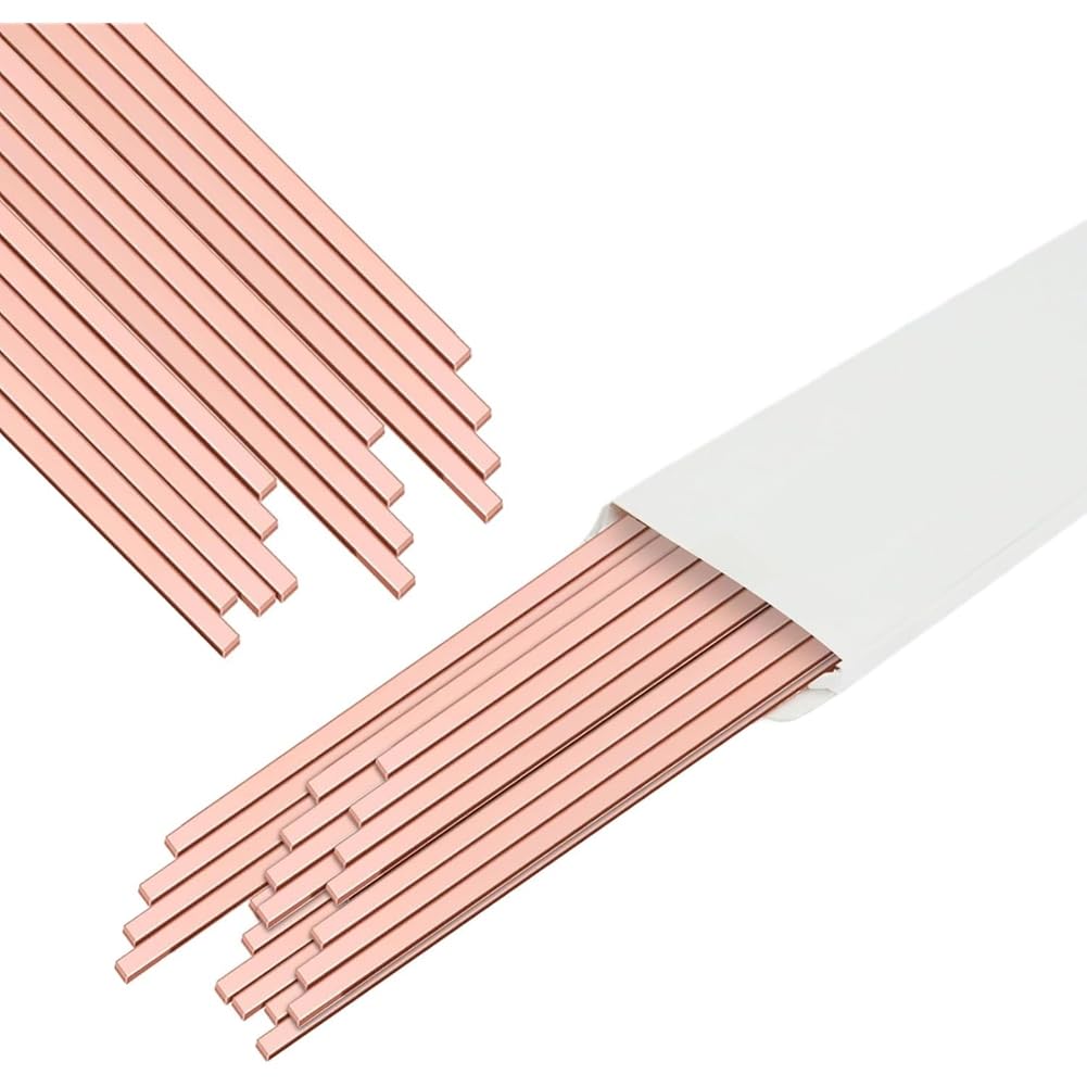 Ehwisbe Silver Solder Copper Phosphor 64 Sticks Brazing Rods For Cold Storage Hvac Units Refrigerator Air Conditioning