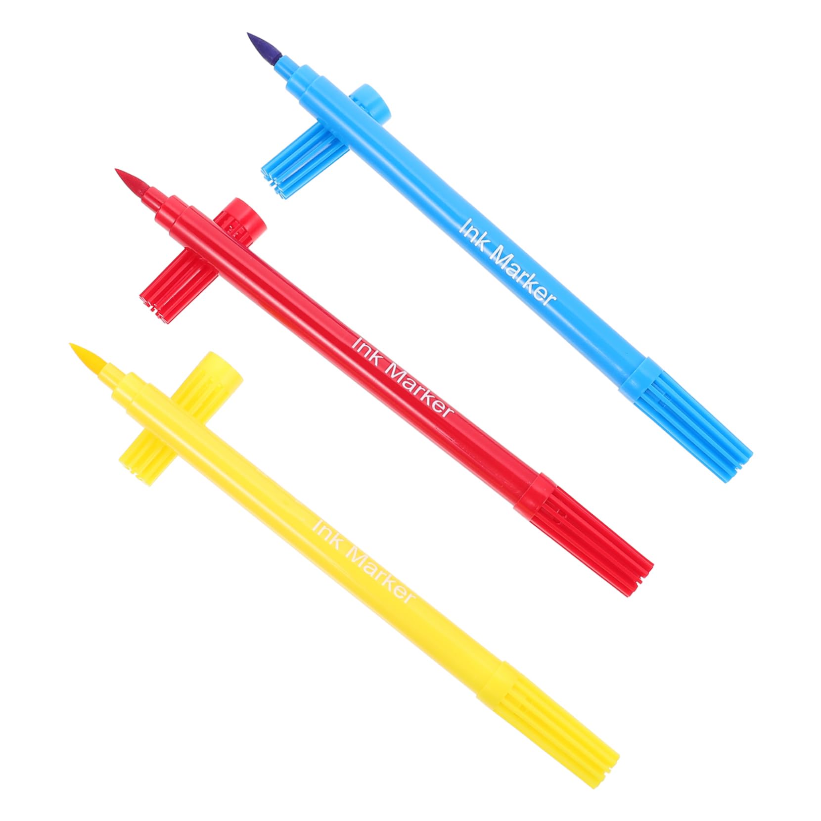 IMIKEYA 5 Sätze Backstift Marshmallow Stäbe Zuckerstangen Farbstifte Für Backwaren Keksnadeln Markierungen Backzubehör Essbare Stifte Zum Dekorieren Von Keksen Plastik 3 Stück * 5