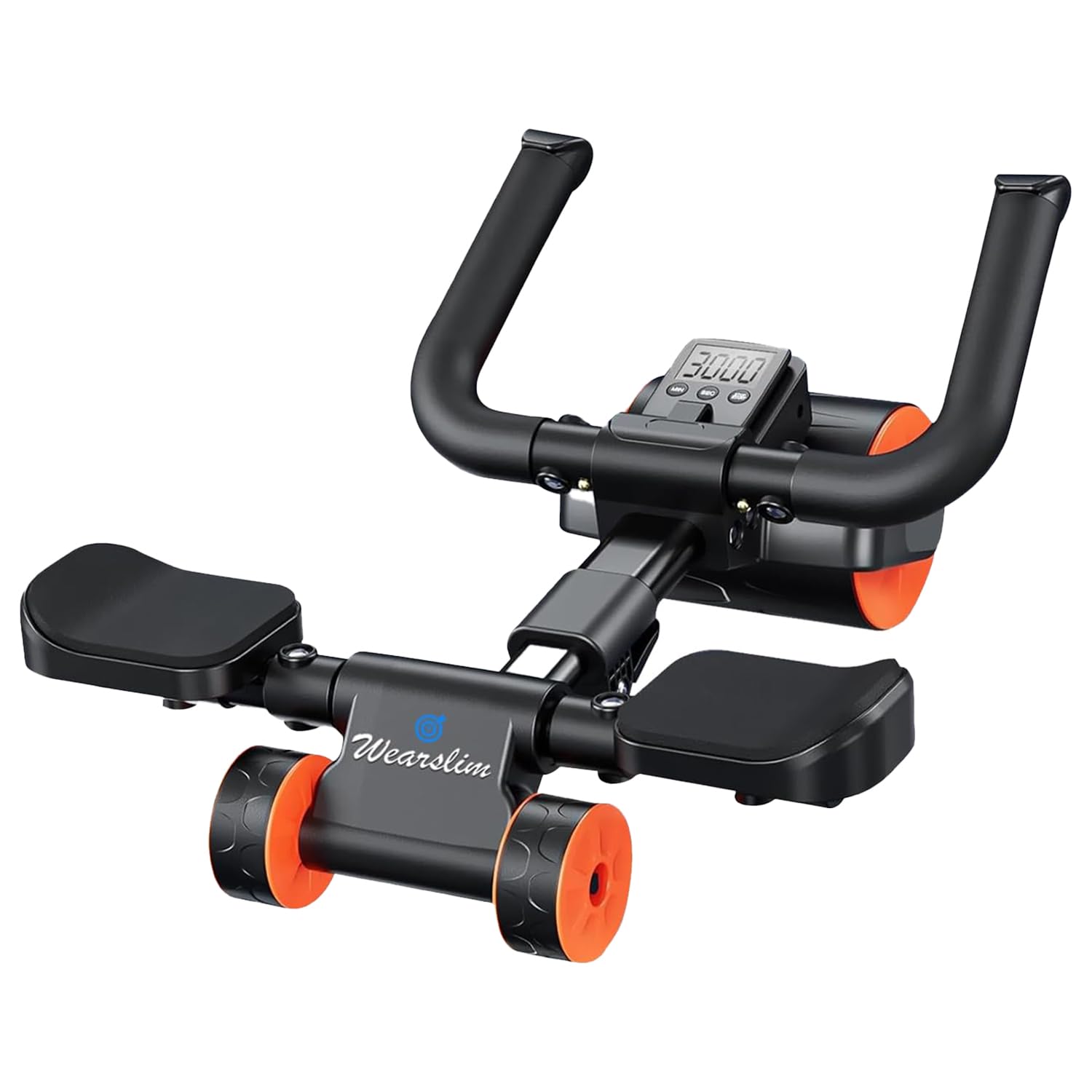 Wearslim Abs Roller For Men & Women| Advanced Ab Roller With Automatic Rebound| Abs Roller Wheel With Strong Elbow, Abdominal Strength Training Home Gym, Plank And Full Body Strength- Multicolor-image-17