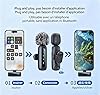 Wireless Lavalier Microphone for iPhone, iPad, Android Phone, 2-Pack Mini Microphone with Noise Reduction, Auto Pairing and Mute & Reverb for Vlogging, Video Recording, TikTok, YouTube - Plug & Play #4