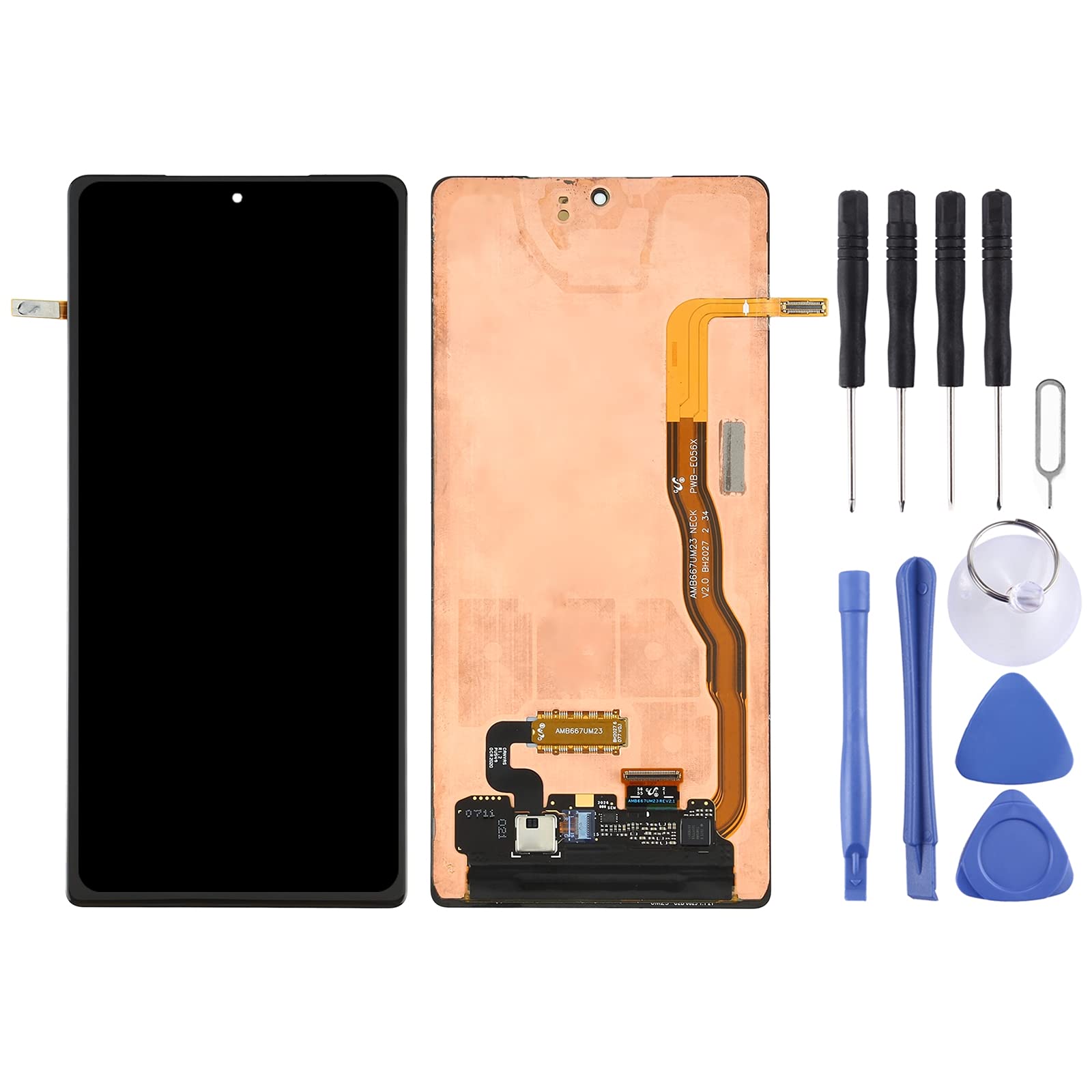Akcesoria telefonów komórkowych Oryginalny ekran LCD dla for Galaxy Note20 4G z cyfrowym pełnym zespołem