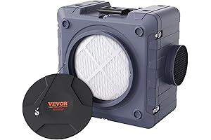 Industrial-Grade Air Cleaner with 3-Stage Air Filtration System