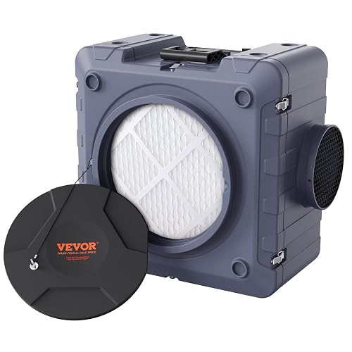 VEVOR Air Scrubber 550 CFM 3-Stage Filtration