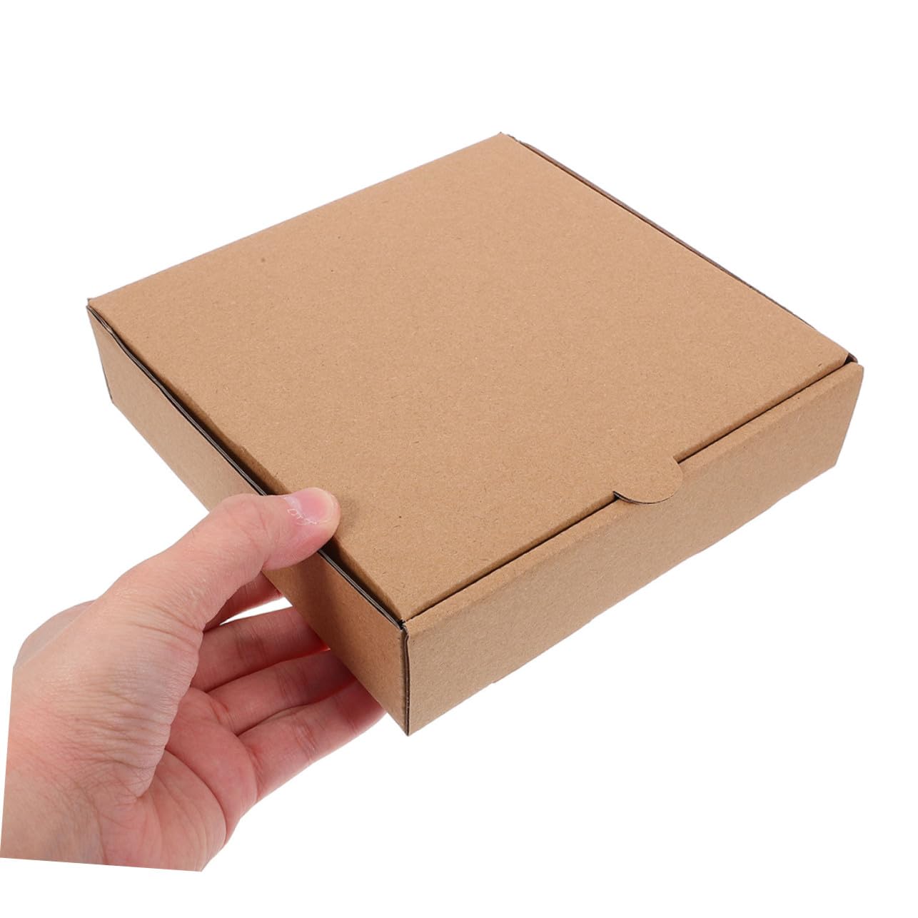 Cajas de Pizza Mini 20 Piezas de Papel Corrugado Marrón para Llevar