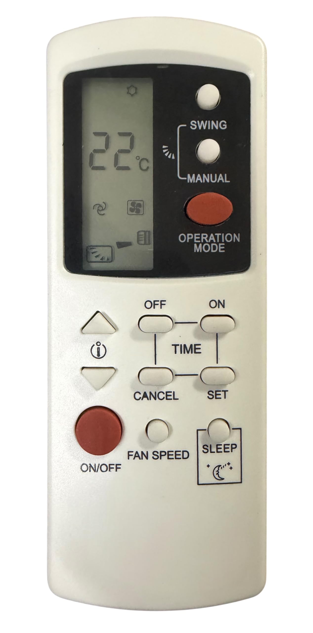 Ehop GZ-1002A-E3 Compatible Remote Control for Voltas Air Conditioner VE-39 (Please Match The Image with Your existing or Old Remote Before Ordering)-image-7