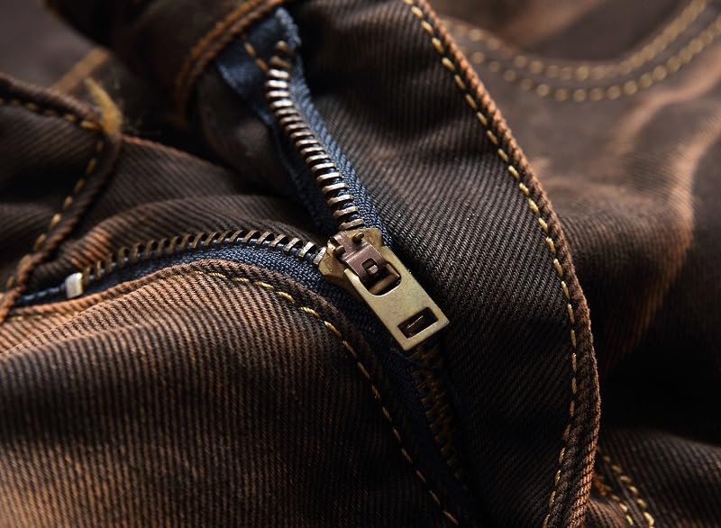 Men Vintage Ripped Skinny Jeans Biker Moto Straight Fit Jeans Fashion Hip Hop Washed Denim Jeans Pants Trousers4