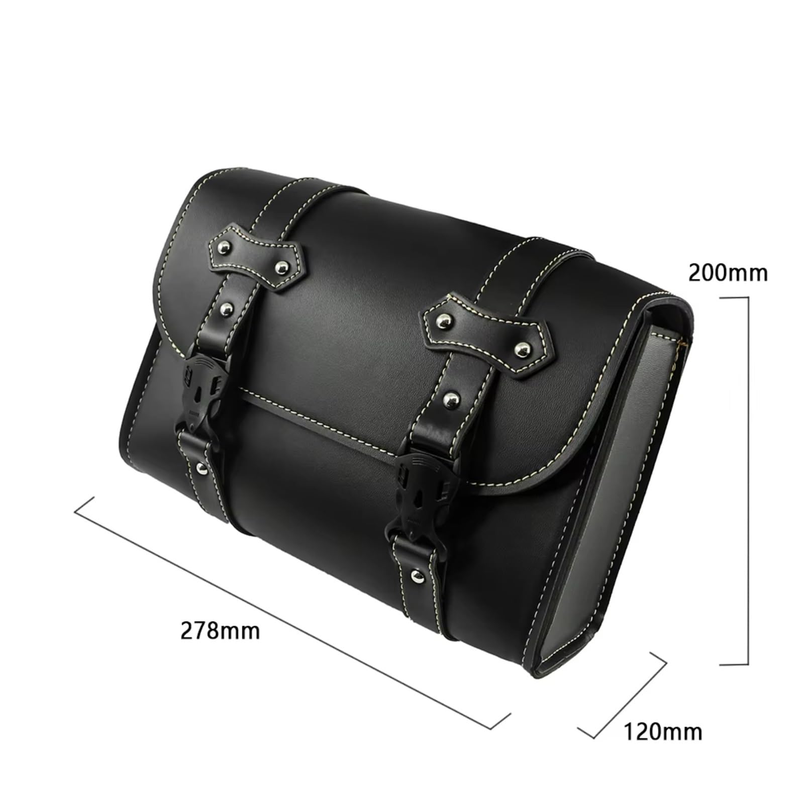 Compatibile Con Sportster Per XL883 XL1200 Xl 883 Moto Bisaccia Modello Side PU Borsa Sella Bagagli Attrezzi Accessori Sacche Moto