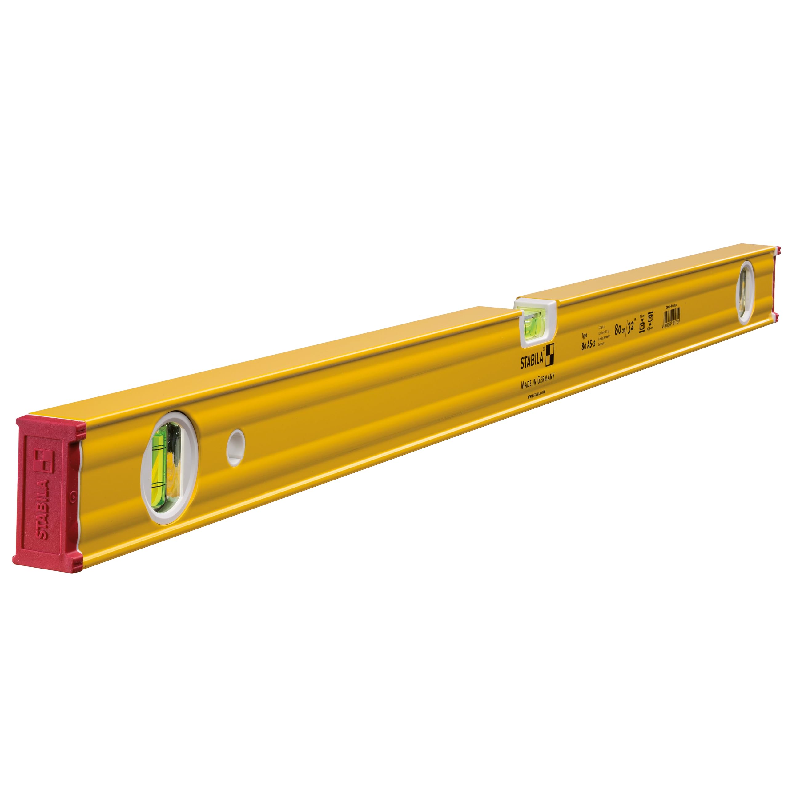 Stabila 19171 Nivel de Burbuja, Amarillo, 32 Pulgadas